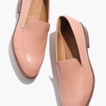 Madewell  Pink Leather Slip On The Frances Loafer Women's Size 7 Photo 0