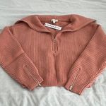 For Love & Lemons  quarter zip knit sweater Photo 0