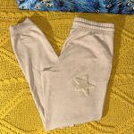 Olive & Oak  Size S Beige Embellished Sweatpants Photo 5