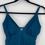 Cupshe Womens Blue Ruched Bust One Photo 2