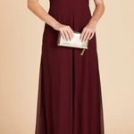 Birdy Grey  Spence Bridesmaid Dress in Cabernet Maroon Red Medium Photo 2