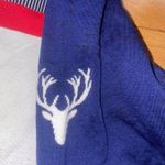 Newland 1/4 Zip Ski Sweater Womens XL Made in Italy blue White Red Photo 2