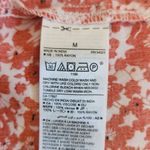 Old Navy  Red Floral Mini Dress Size Medium Red Poppy Floral Peasant Mini Dress Photo 6