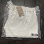 Madewell  High Rise Skinny Jeans Size 35 Petite US 20 White NWT Step Frayed Hem Photo 9