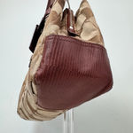 Coach  17806M Chelsea Signature Jayden Carryall Satchel Beige Brown Medium Silver Photo 5