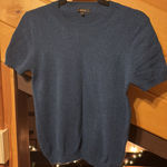 Quince  Short Sleeve Cashmere Mongolian Sweater Photo 0