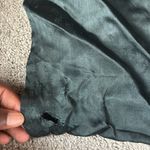 Vintage Post WWII Dragon Embroidered Sheer Silk Robe SIZE S Black Photo 4