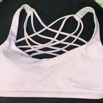 Lululemon Light Pink Free To Be Wild Sports Bra  Photo 0