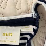 Anthropologie Maeve x Striped Navy Blue and White Women's Tank Top Size Small Photo 7