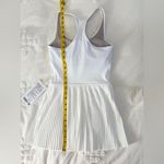 Lululemon NWT Scoop-Neck Pleated Linerless Tennis Dress - White - 2 Photo 12