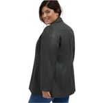 Maeve Anthropologie Kellie Faux Leather Trench Coat Utility Jacket Green Size 8 Photo 1