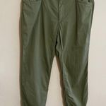 LRL Lauren Jeans Co Women's Dress Pants Women's Size 12 Olive Cotton Green Photo 0