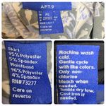 Apt. 9  Blue Floral Geometric Maxi Skirt with Ruched Waistband – Boho Chic Photo 8