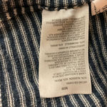 Nautica Women's Striped Long Sleeve Crew Neck Sweater Sz M Navy White Comfort Photo 10