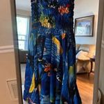 Rima‎ Island Hawaii Asymmetrical High Low Beach/Summer Coverup/Dress Blue Size undefined Photo 1