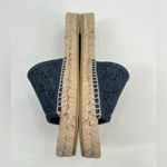 Gucci  GG denim espadrille slides rhinestone sz 39.5 Photo 1