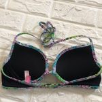 Victoria's Secret  padded bra embroidered sequin‎ or bikini top women's size 34A Photo 2