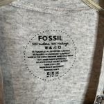 Fossil 🌺  grey embellished short sleeve tee Photo 2