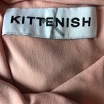 Kittenish  Colorblock Peach Tank Dress Small Photo 5