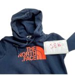 The North Face Hoodie X-Small Navy With Orange Logo 58b Photo 5