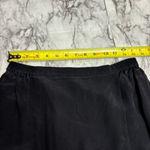 Diane Von Furstenberg  100% Silk black white paisley print skirt size medium midi Photo 3