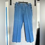 Ralph Lauren Blue Flare Sailor Wide Leg Jeans EUC SZ 10 classic timeless Photo 4