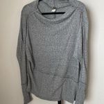 Free People  Londontown Thermal Tunic Top Grey Asymmetric Hem Bohemian Size Small Photo 1