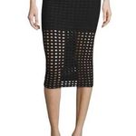 Alexander Wang T BY  Eyelet Jacquard Pencil Skirt Size Medium Photo 0
