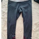 Lululemon Women's Rebel Runner Crop Leggings Red Floral Size 4 Photo 0