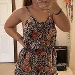 Miami Leopard Floral Romper Photo 0