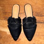 Qupid  Black Mules Elegant Slip-On Design, Sz 6 Photo 0