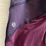 Lululemon Run: For Your Life Crop Hyper Stripe Raspberry Glo Light / Plum / Pow Stripe Raspberry Glo Light Photo 8