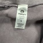 Mono B Cropped Double Zip Ribbed Athletic Jacket Photo 3