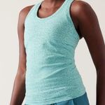 Athleta  Momentum Tank Top Women’s Size Small Teal Blue Active Racerback Workout Photo 0