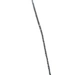 Freedom Silver Tone Necklace Black Bead Wing Pendant Modernist Minimalist 15 Photo 2