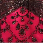 Vintage Gothic Prom Dress Red Size M Photo 11