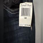 NWT ANTIQUE RIVER boot cut jeans color blue size 38 Photo 5