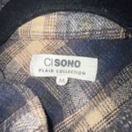 Ci Sono Ci‎ Sono Plaid Collection brown plaid sleeveless top medium Photo 2