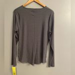 All In Motion Gray Long Sleeve Twist Front Top Photo 1