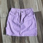 J. Galt  purple lilac denim short skirt Photo 0