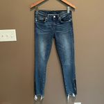 BLANK NYC  Interoffice Jeans Moto Zip Raw‎ Hem 26 Photo 3