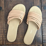 Tkees  Slide Sandals Strappy Slide Slip On Size 9 Photo 1