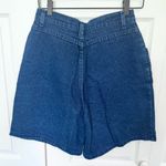 Riders By Lee Vintage 90βs Mom Style Dark Blue Jean Shorts Sz 12 Photo 3
