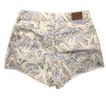 BDG  Vintage DREE High-Rise Pastel Stripe Denim Shorts Size 25 Y2K Festival Photo 2