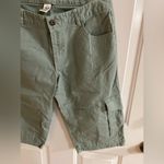 prAna Vintage Midi Length Women’s Green Khaki Pants Photo 4