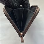 None Houndstooth Zip-Around Wallet EUC Photo 4