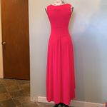 Liz Lange NEW Completely Me Women’s XS Extra Small Sleeveless Hot Pink Maxi Dress Photo 2