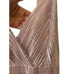 Sabina Musayev Fiona Lilac Metallic Maxi Dress XS Purple Photo 5