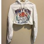 H&M cropped wisconsin hoodie Photo 0