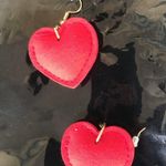 Patriotic Rhinestone Earrings Heart Labor Day July 4th Veterans Memori… Photo 10